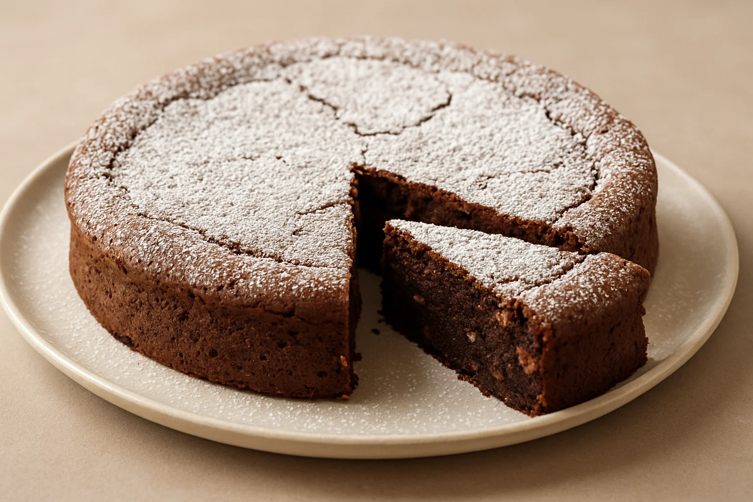 Torta caprese (gâteau choco-amande)