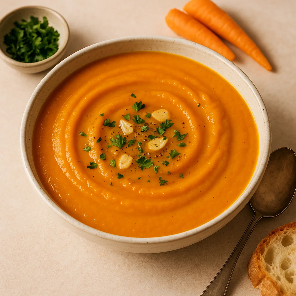 Velouté carottes-gingembre