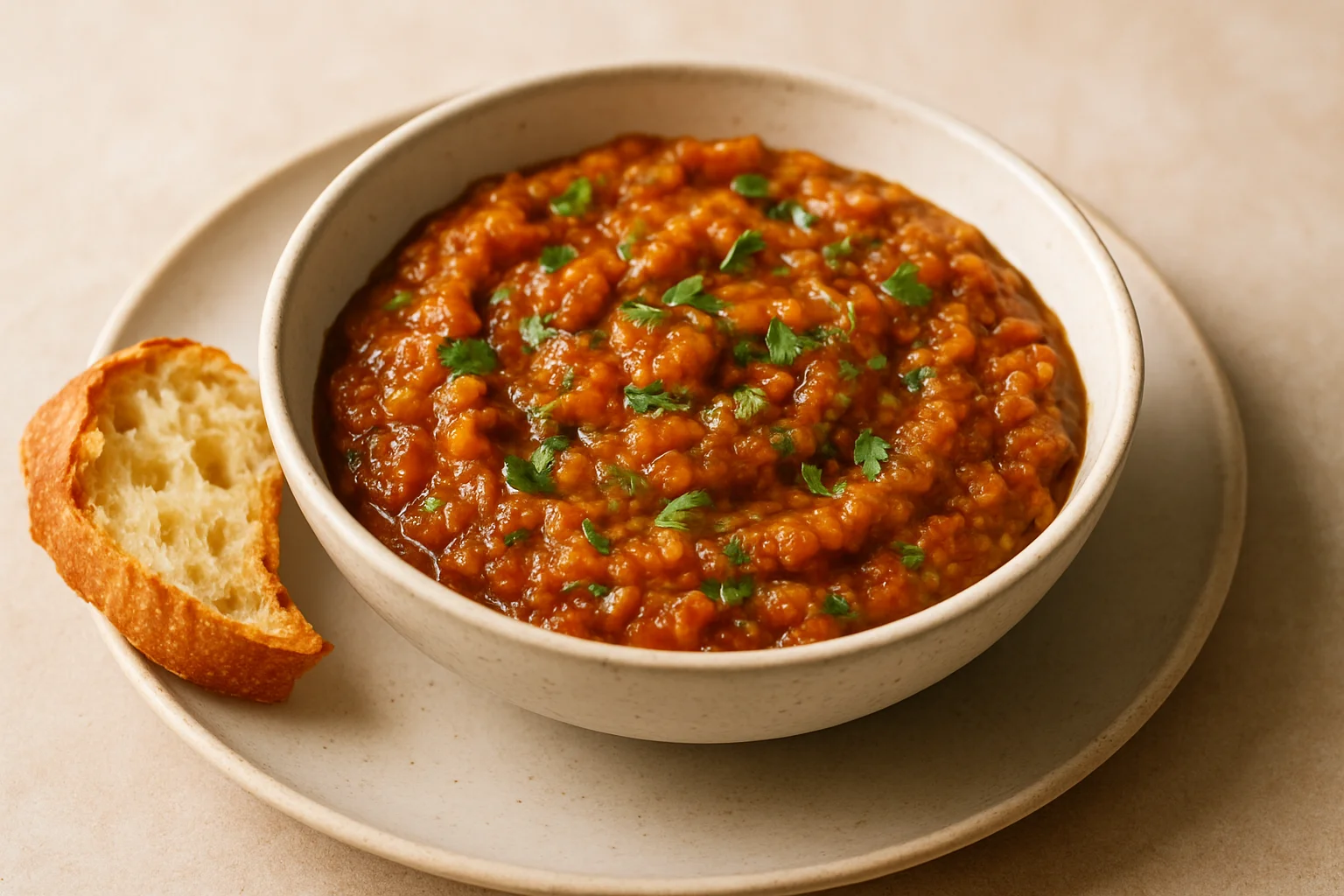Zaalouk d'aubergines